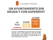 UN AYUNTAMIENTO SIN DEUDA Y CON UN REMANENTE DE TESORERÍA DE 185.000 €